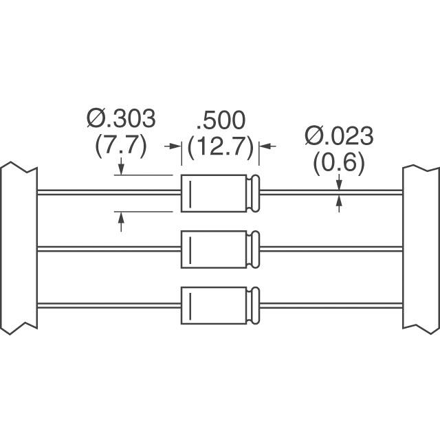 MAL213834151E3 Vishay Beyschlag/Draloric/BC Components  Aluminum Electrolytic Capacitors